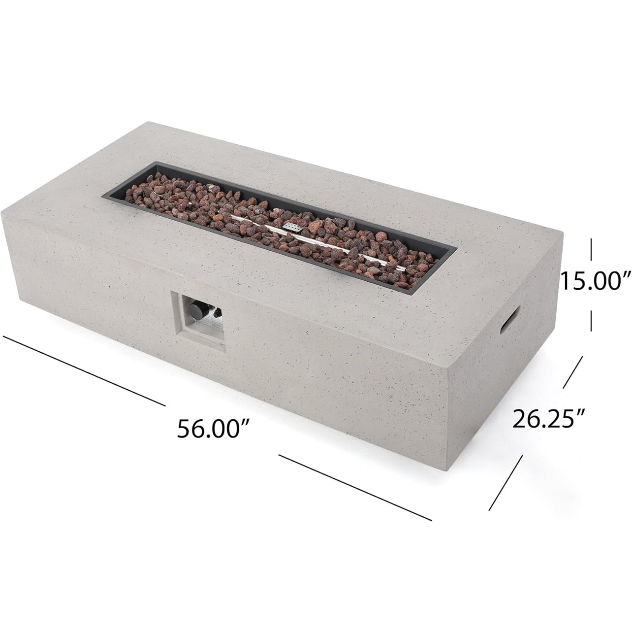 Pre-venta Mueble 100% aluminio con fogata (7 piezas)